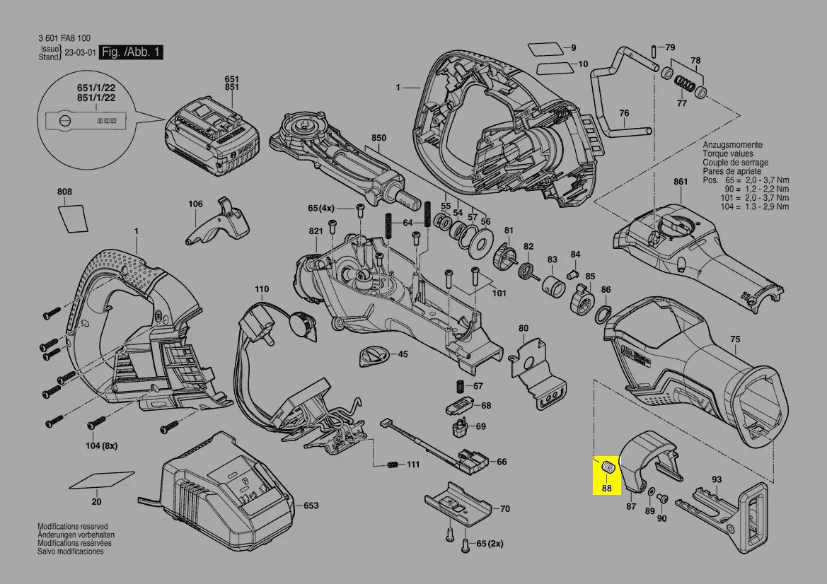 ressort réf. 2 604 610 152 Bosch
